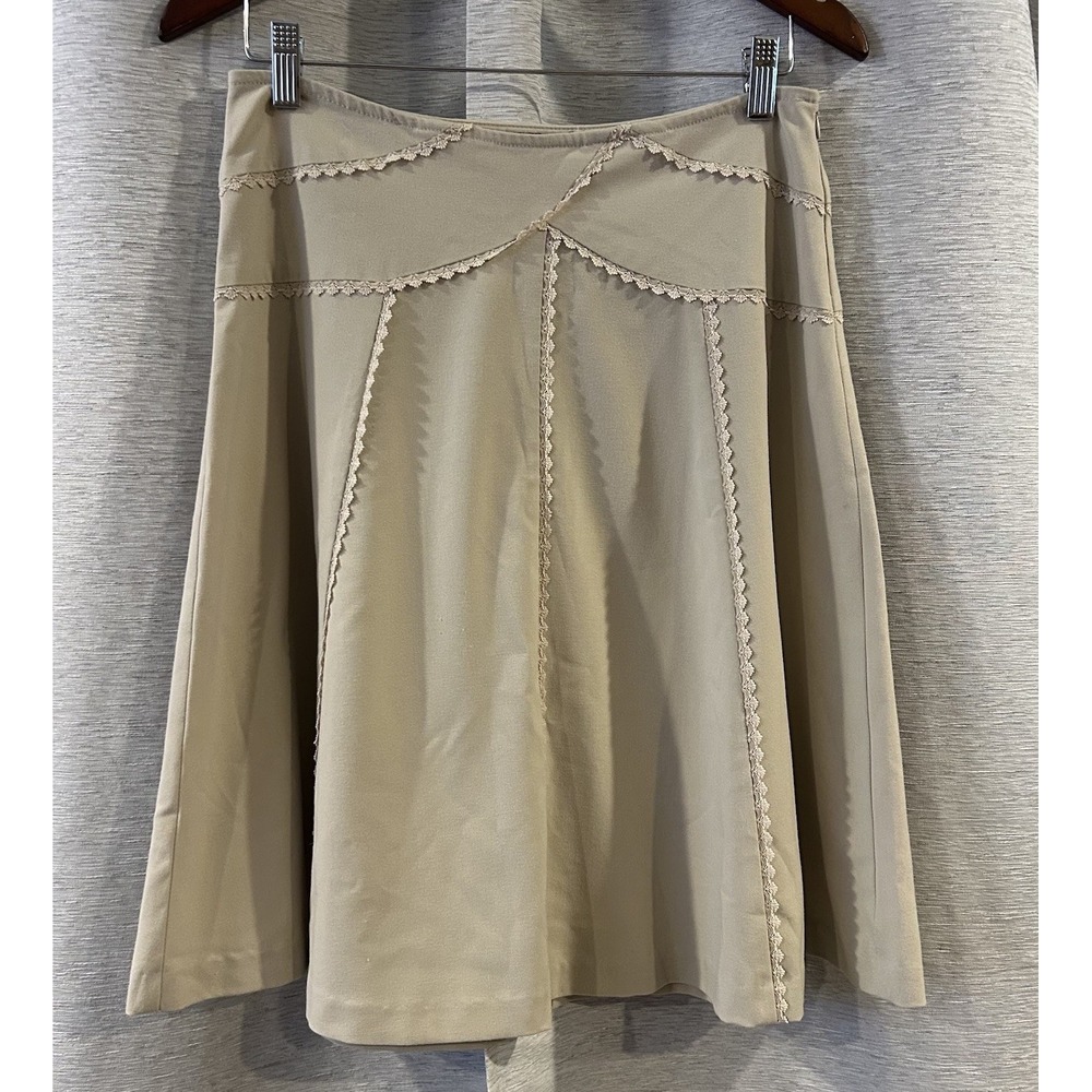 Y2K XOXO‎ Beige Cottagecore Festival MIDI Skirt Beige Size 5/6